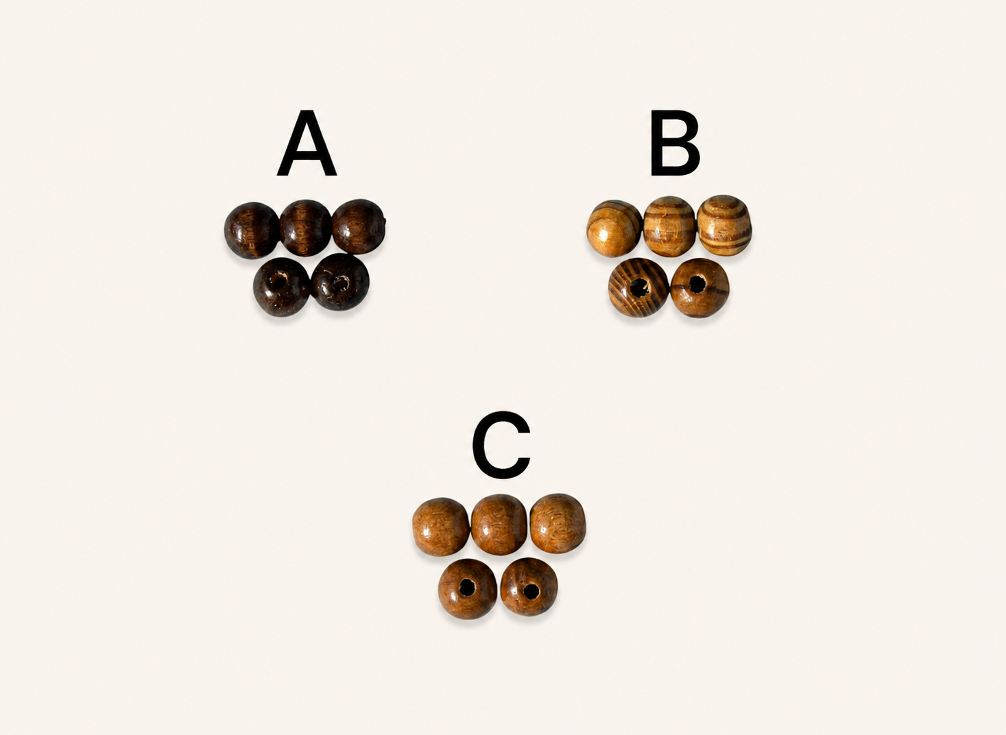 Personalized Wooden One Decade Car Rosary