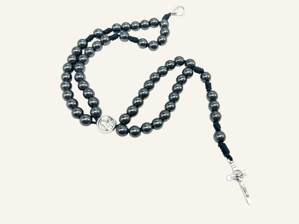 Five Decade Rosary Bracelet - Custom Saint Prayer Beads