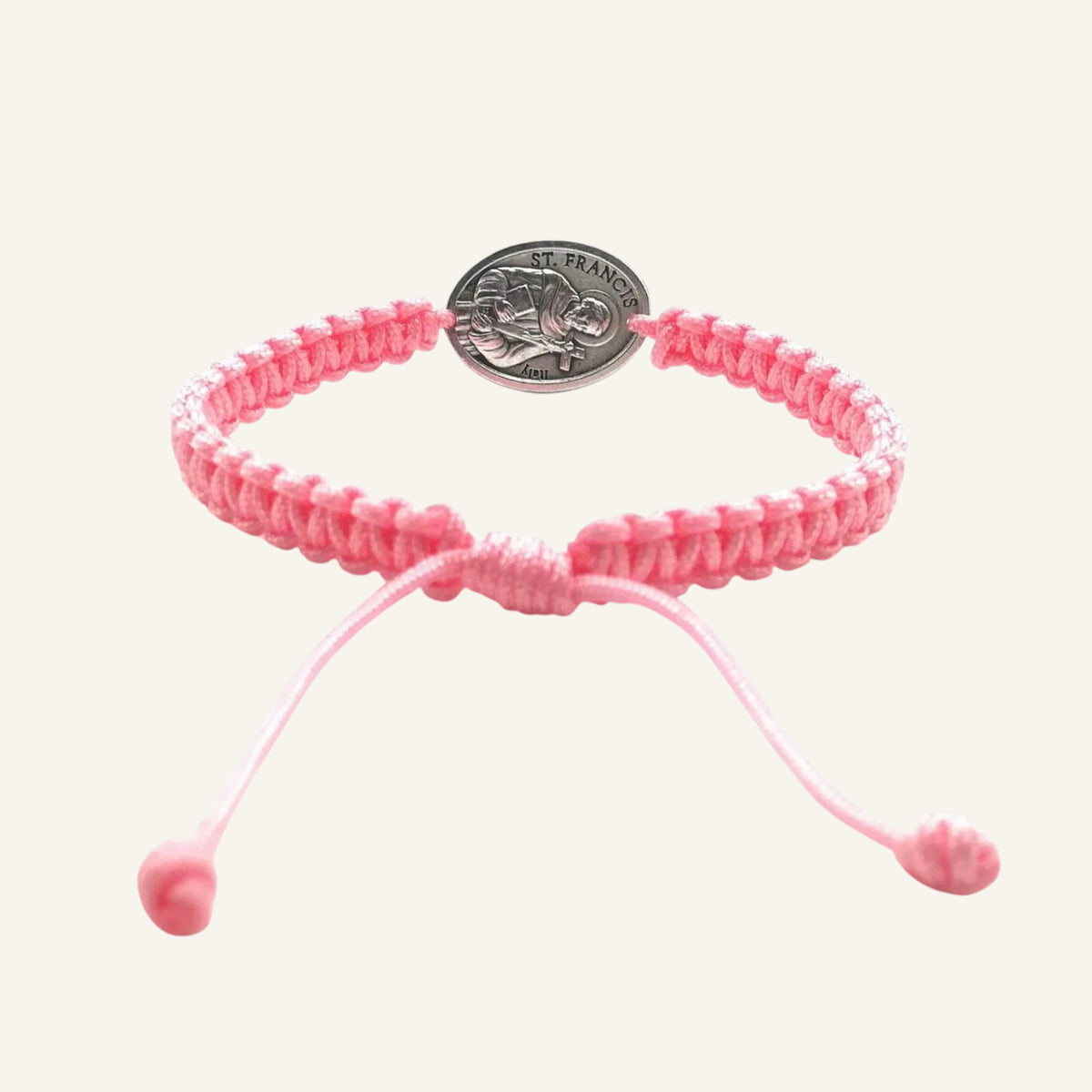 Pope Francis Bracelet - Adjustable Catholic Medal Bracelet