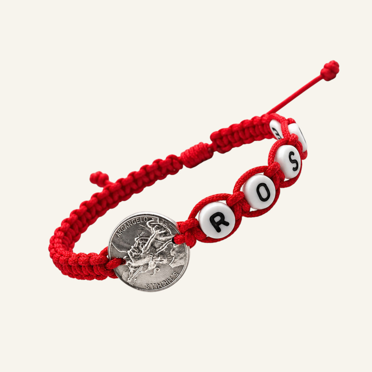 Personalized Name Bracelet - Custom Saint Medal Bracelet
