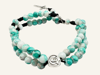 Five Decade Rosary Bracelet - Custom Saint Prayer Beads