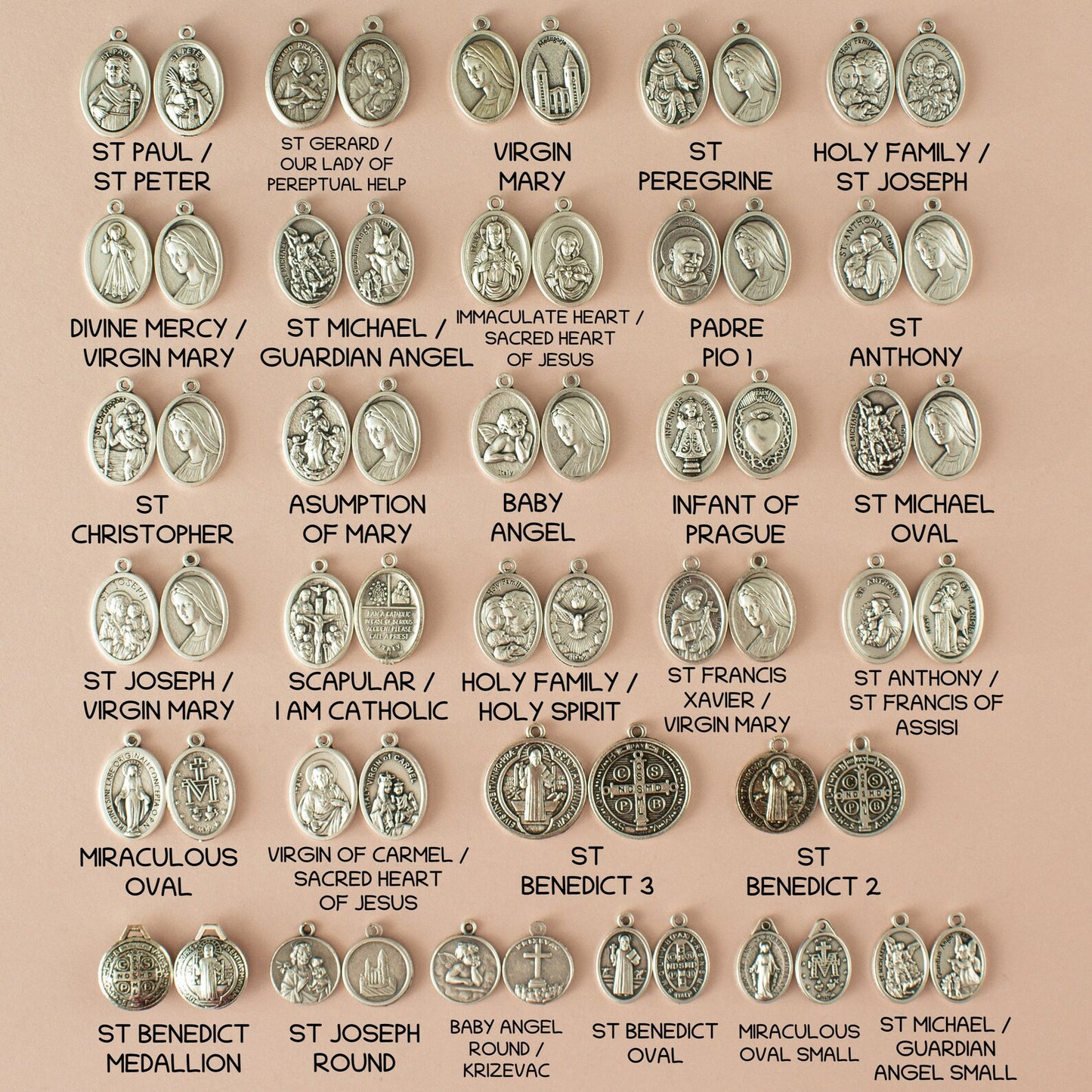 Personalized Wooden One Decade Car Rosary