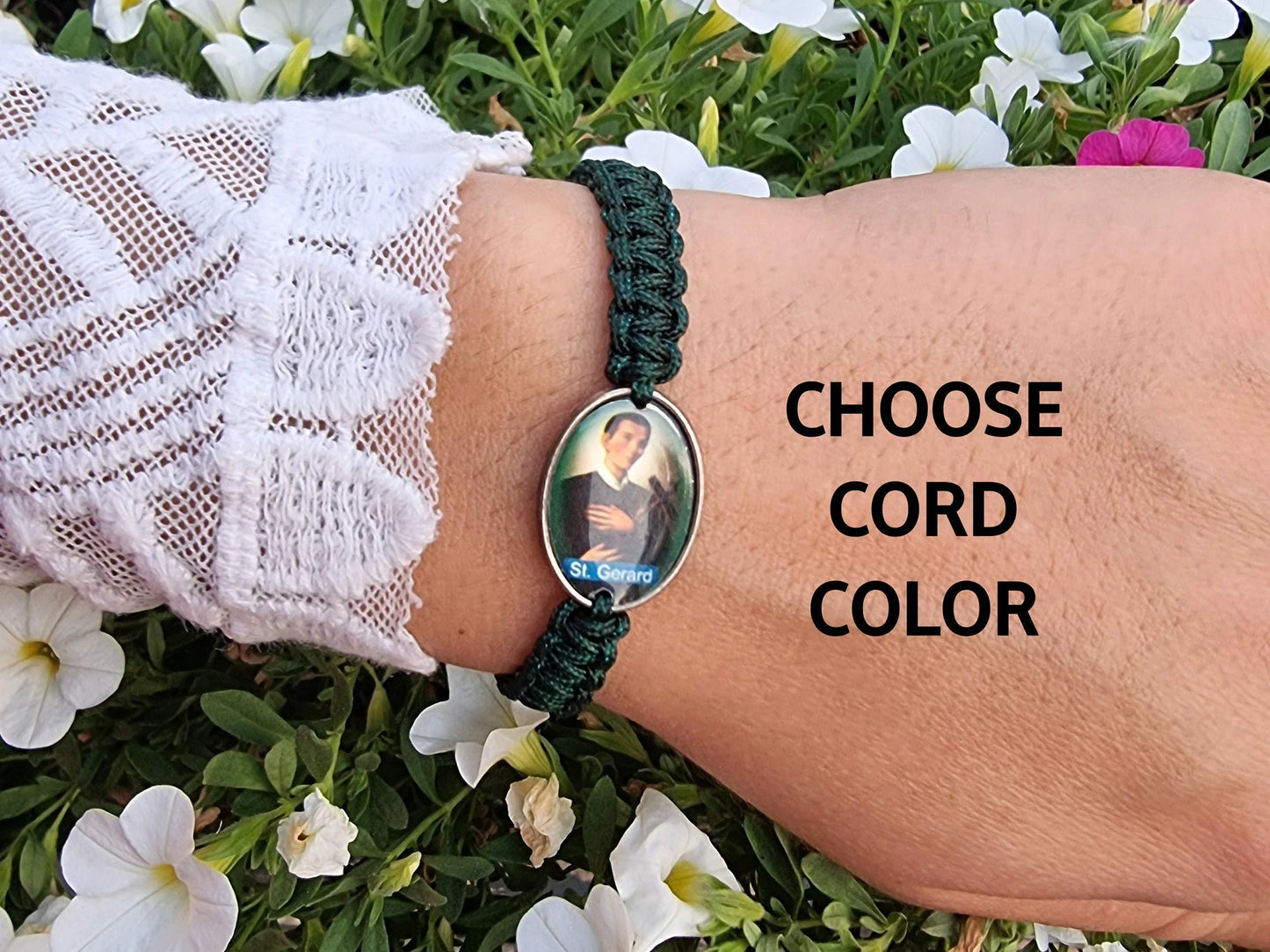 St Gerard Medal Bracelet