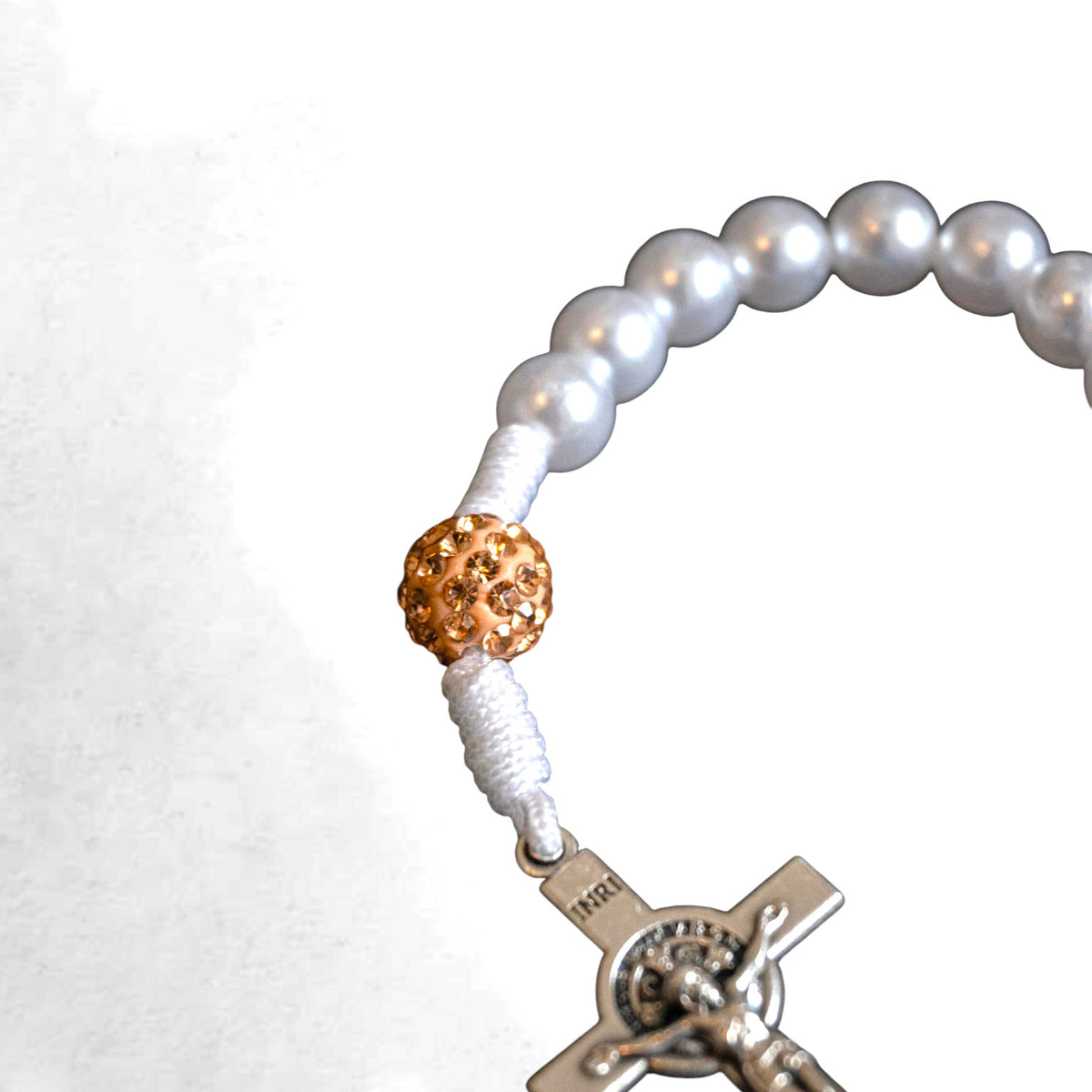 St. Dymphna Mini Rosary - One Decade Car Rosary