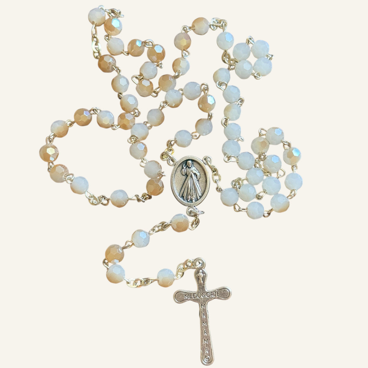Divine Mercy Rosary - Medjugorje Catholic Prayer Beads