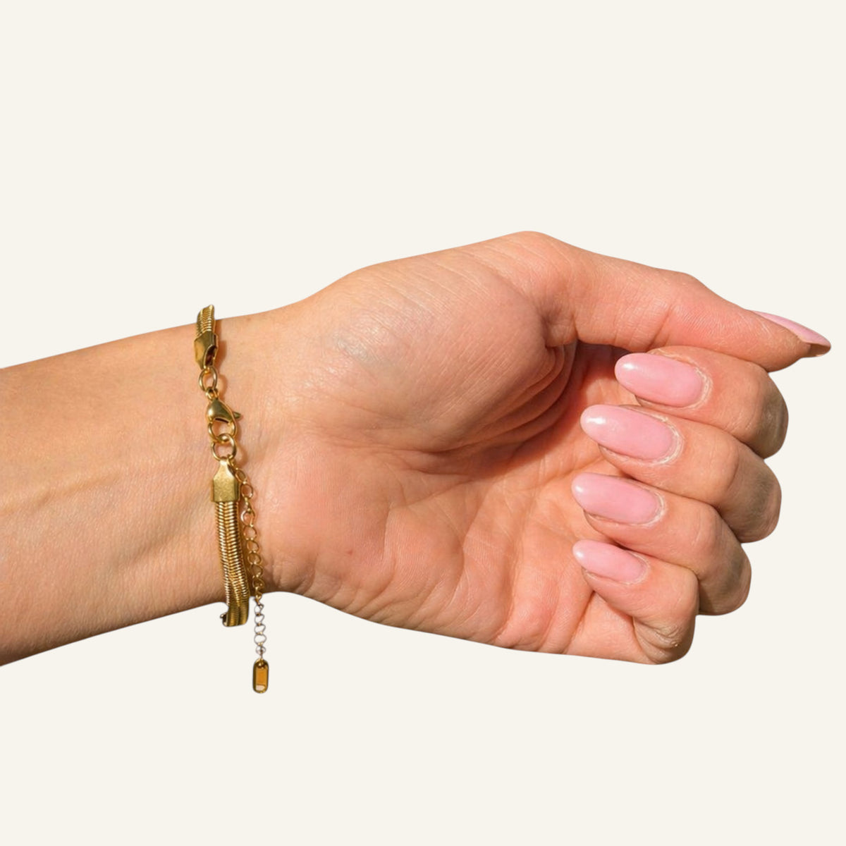 Holy Spirit Gold Bracelet - Stainless Steel Catholic Jewelry