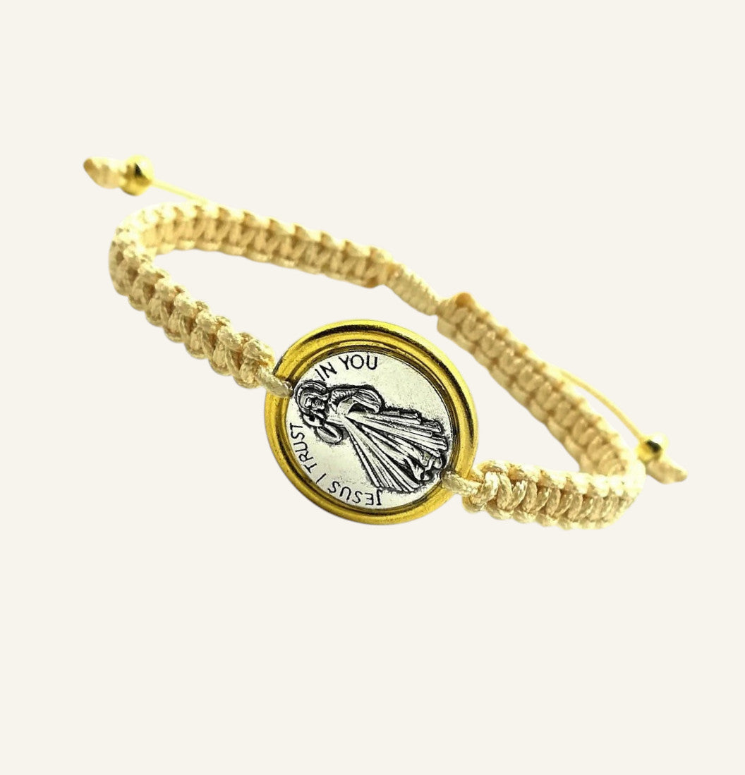 Divine Mercy Bracelet - Jesus I Trust in You Catholic Jewelry