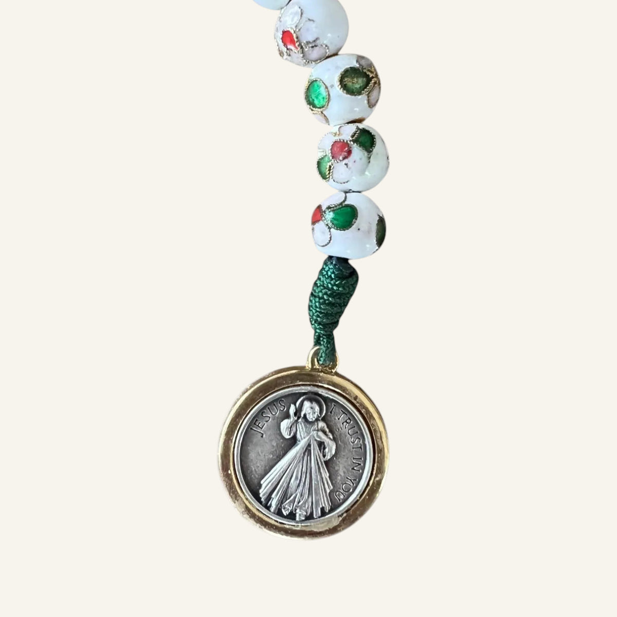 Divine Mercy Pocket Rosary with Pardon Crucifix