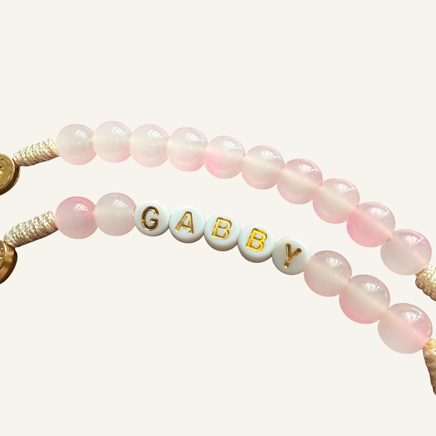 Personalized Rosary,Pink Beads, Catholic Gift, Custom Name Prayer Beads, Marian Medjugorje, Baptism, First Communion