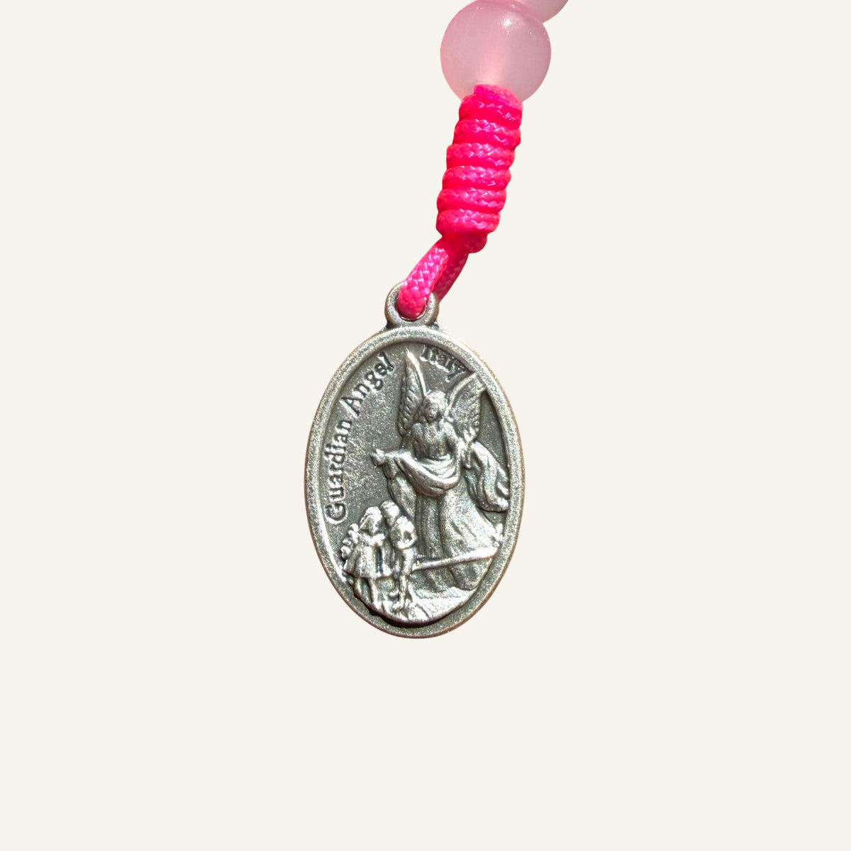 St. Michael Rosary Bracelet - Choose Your Beads & Cord Color